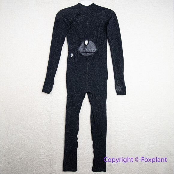 NEW Free People flash forward onesie jumpsuit playsuit leotard black, XS/S - Picture 14 of 16